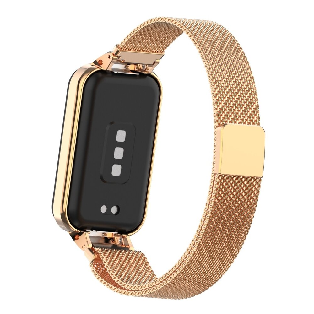 Strap-it® Strap-it Xiaomi Redmi Smart Band 2 Milanaise Armband (Roségold) Strap-it® Strap-it Xiaomi Redmi Smart Band 2 Milanaise Armband (Roségold)