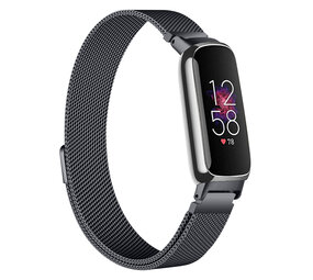 Strap-it® Fitbit Inspire 3 Milanaise Armband (Schwarz) Strap-it® Fitbit Inspire 3 Milanaise Armband (Schwarz)