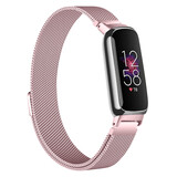 Strap-it® Fitbit Inspire 3 Milanaise Armband (Pink) Strap-it® Fitbit Inspire 3 Milanaise Armband (Pink)