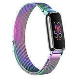 Strap-it® Fitbit Inspire 3 Milanaise Armband (Regenbogen) Strap-it® Fitbit Inspire 3 Milanaise Armband (Regenbogen)