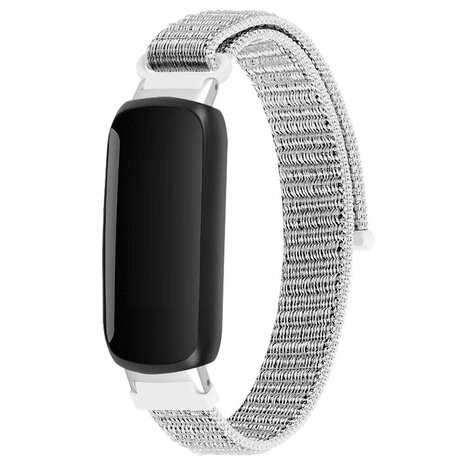 Strap-it® Strap-it Fitbit Inspire 3 Nylon Armband (Grau)