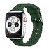 Apple Watch Silikonarmband mit Muster (Dunkelgrün) Apple Watch Silikonarmband mit Muster (Dunkelgrün)