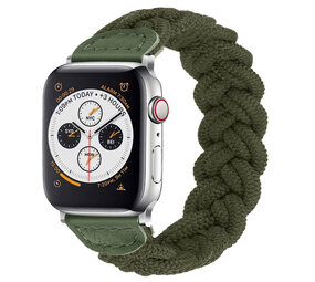 Strap-it® Apple Watch gedrehtes Nylonarmband (Armeegrün) Strap-it® Apple Watch gedrehtes Nylonarmband (Armeegrün)