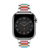 Strap-it® Strap-it Apple Watch Stahl-Harzarmband (Silber/Bunt) Strap-it® Strap-it Apple Watch Stahl-Harzarmband (Silber/Bunt)