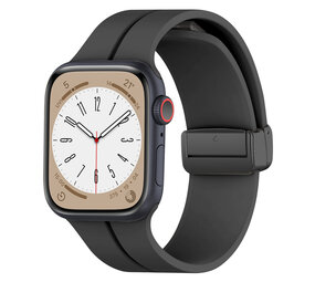 Strap-it® Apple Watch magnetisch D-Buckle Armband (Schwarz) Strap-it® Apple Watch magnetisch D-Buckle Armband (Schwarz)