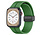 Strap-it Apple Watch magnetisch D-Buckle Armband (Armeegrün)