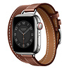 Strap-it® Strap-it Apple Watch Double Tour Lederarmband (Braun) Strap-it® Strap-it Apple Watch Double Tour Lederarmband (Braun)