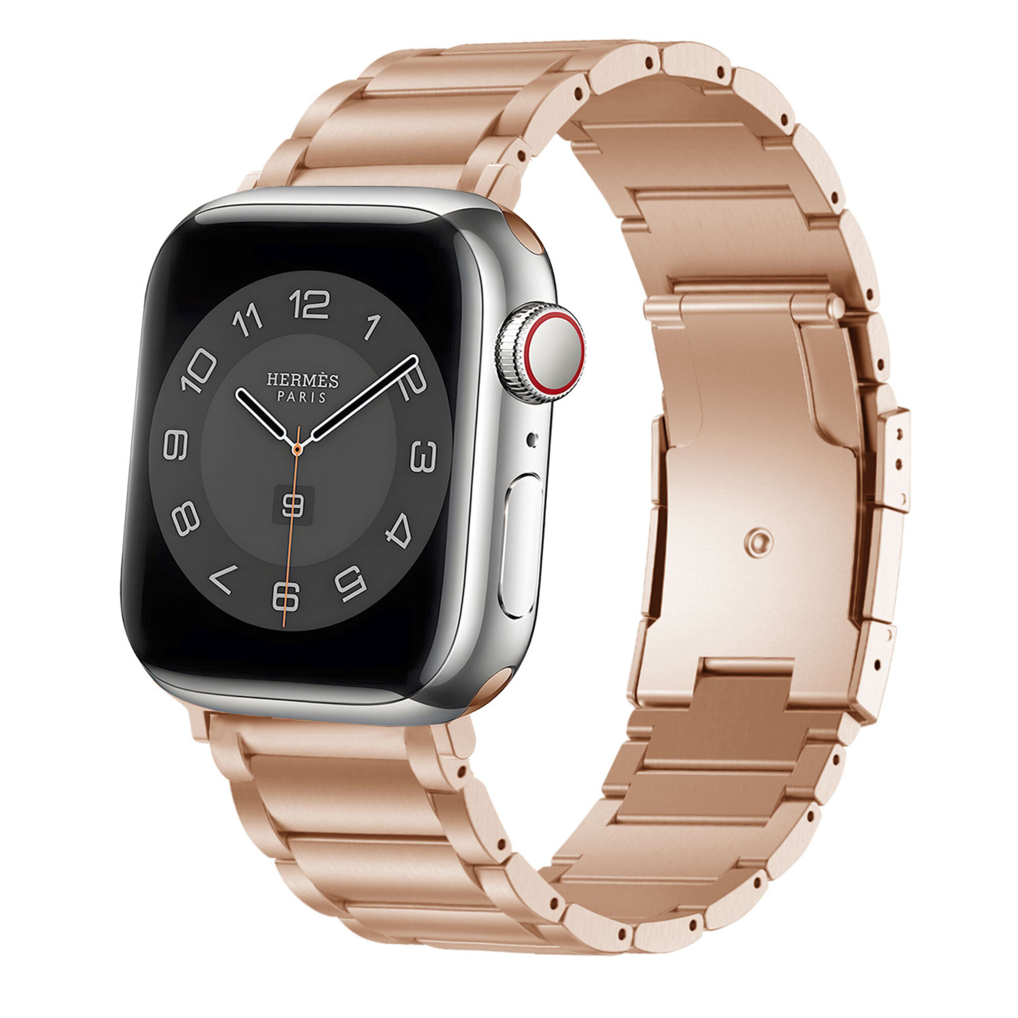 Apple Watch Titanarmband (Roségold) Smartwatcharmbaender.de