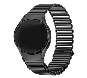 Strap-it® Samsung Galaxy Watch 4 44mm Stahlarmband Loop (Schwarz) Strap-it® Samsung Galaxy Watch 4 44mm Stahlarmband Loop (Schwarz)