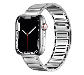 Strap-it® Apple Watch Luxus Magnetisches Stahlarmband (Silber) Strap-it® Apple Watch Luxus Magnetisches Stahlarmband (Silber)