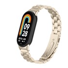 Strap-it® Strap-it Xiaomi Smart Band 8 Stahlarmband (Polarstern)