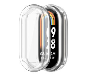 Strap-it® Xiaomi Smart Band 8 TPU Hülle (Transparent) Strap-it® Xiaomi Smart Band 8 TPU Hülle (Transparent)