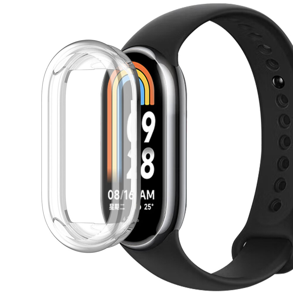 Strap-it® Strap-it Xiaomi Smart Band 8 TPU Hülle (Transparent) Strap-it® Strap-it Xiaomi Smart Band 8 TPU Hülle (Transparent)