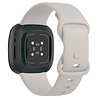 Strap-it® Strap-it Fitbit Sense Silikon Armband Classic (Gebrochenes Weiß) Strap-it® Strap-it Fitbit Sense Silikon Armband Classic (Gebrochenes Weiß)