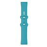 Strap-it® Strap-it Fitbit Sense Silikon Armband Classic (Aqua) Strap-it® Strap-it Fitbit Sense Silikon Armband Classic (Aqua)