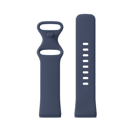 Strap-it® Strap-it Fitbit Sense Silikon Armband Classic (Dunkelblau) Strap-it® Strap-it Fitbit Sense Silikon Armband Classic (Dunkelblau)