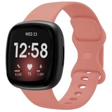 Strap-it® Fitbit Sense 2 Silikon Armband Classic (Rosa) Strap-it® Fitbit Sense 2 Silikon Armband Classic (Rosa)