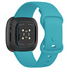 Strap-it® Strap-it Fitbit Versa 3 Silikon Armband Classic (Aqua) Strap-it® Strap-it Fitbit Versa 3 Silikon Armband Classic (Aqua)