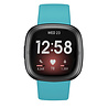 Strap-it® Strap-it Fitbit Versa 3 Silikon Armband Classic (Aqua) Strap-it® Strap-it Fitbit Versa 3 Silikon Armband Classic (Aqua)