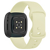 Strap-it® Strap-it Fitbit Versa 3 Silikon Armband Classic (Hellgelb) Strap-it® Strap-it Fitbit Versa 3 Silikon Armband Classic (Hellgelb)