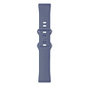 Strap-it® Strap-it Fitbit Versa 3 Silikon Armband Classic (Grau-Blau) Strap-it® Strap-it Fitbit Versa 3 Silikon Armband Classic (Grau-Blau)