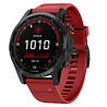 Strap-it® Strap-it Garmin Fenix 7 Silikonarmband (Rot) Strap-it® Strap-it Garmin Fenix 7 Silikonarmband (Rot)