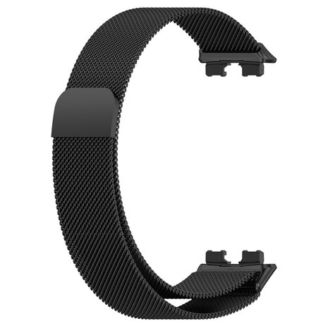 Strap-it® Strap-it Huawei Band 8 Milanese Armband (Schwarz) Strap-it® Strap-it Huawei Band 8 Milanese Armband (Schwarz)