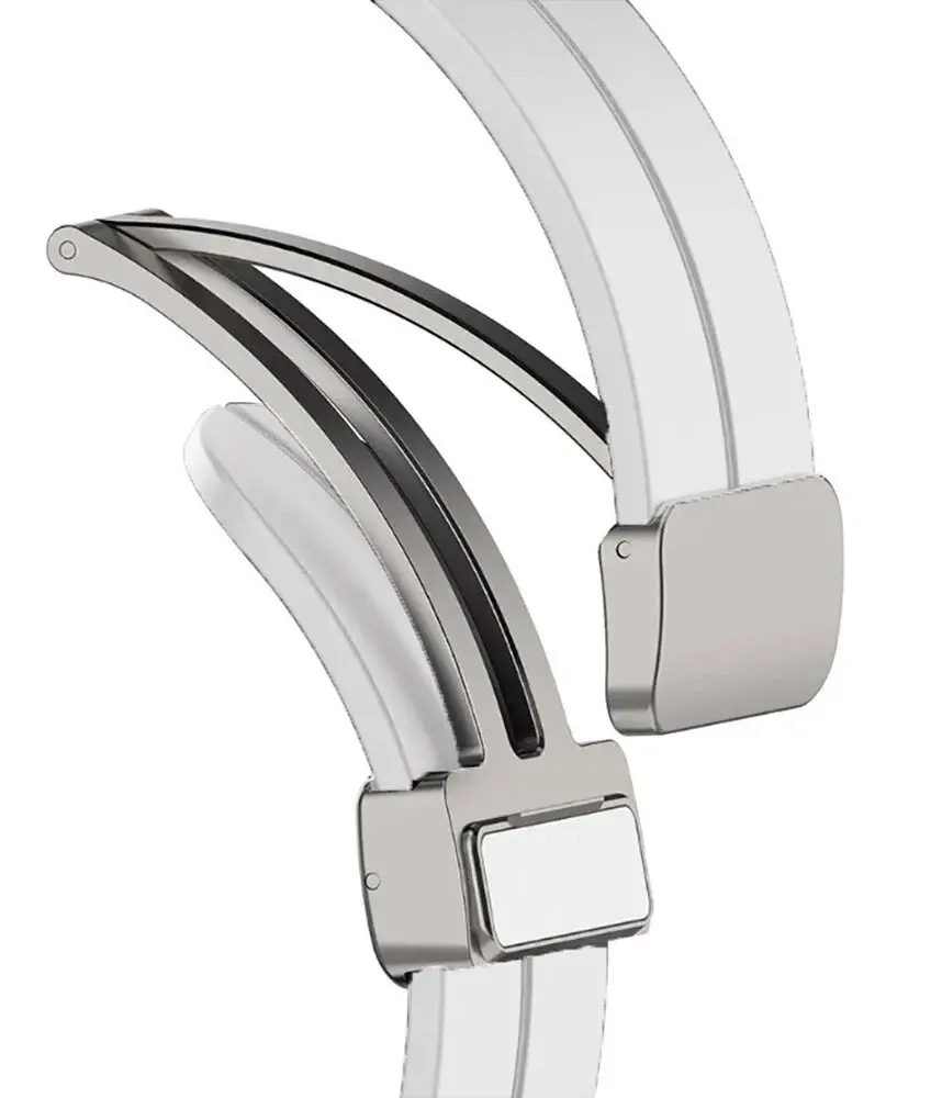 Strap-it® Strap-it Samsung Galaxy Watch 5 Pro Magnetisches Sportarmband (Weiß) Strap-it® Strap-it Samsung Galaxy Watch 5 Pro Magnetisches Sportarmband (Weiß)