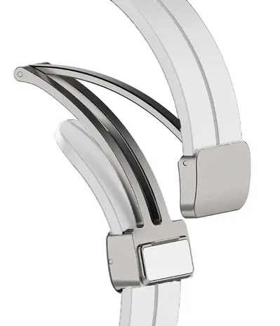 Strap-it® Strap-it Samsung Galaxy Watch 5 Pro Magnetisches Sportarmband (Weiß) Strap-it® Strap-it Samsung Galaxy Watch 5 Pro Magnetisches Sportarmband (Weiß)