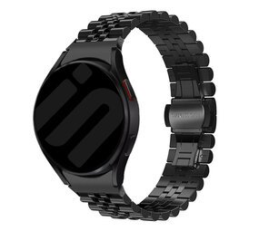 Strap-it® Samsung Galaxy Watch 6 - 40mm Jubilee Stahlarmband (Schwarz) Strap-it® Samsung Galaxy Watch 6 - 40mm Jubilee Stahlarmband (Schwarz)