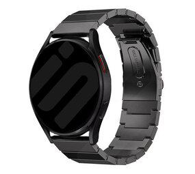 Strap-it® Samsung Galaxy Watch 6 - 40mm Glattes Stahlarmband (Schwarz) Strap-it® Samsung Galaxy Watch 6 - 40mm Glattes Stahlarmband (Schwarz)