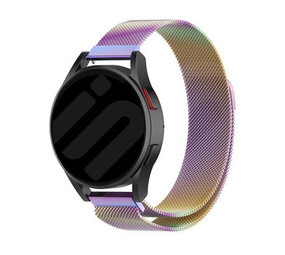 Strap-it® Samsung Galaxy Watch 6 - 40mm Milanese Armband (Regenbogen) Strap-it® Samsung Galaxy Watch 6 - 40mm Milanese Armband (Regenbogen)