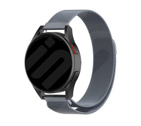 Strap-it® Samsung Galaxy Watch 6 - 40mm Milanese Armband (Space Grey) Strap-it® Samsung Galaxy Watch 6 - 40mm Milanese Armband (Space Grey)