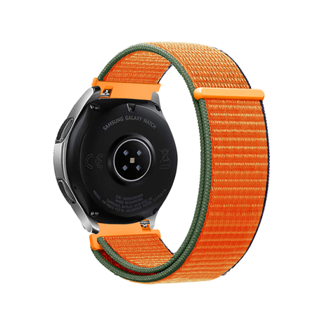 Strap-it® Strap-it Samsung Galaxy Watch 6 - 40mm Nylon Armband (Kumquat)