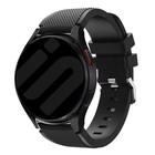 Strap-it® Strap-it Samsung Galaxy Watch 6 - 40mm Silikon Armband (Schwarz)