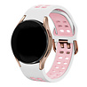 Strap-it® Strap-it Samsung Galaxy Watch 6 - 40mm Squared Sport Armband (Weiß/Rosa) Strap-it® Strap-it Samsung Galaxy Watch 6 - 40mm Squared Sport Armband (Weiß/Rosa)