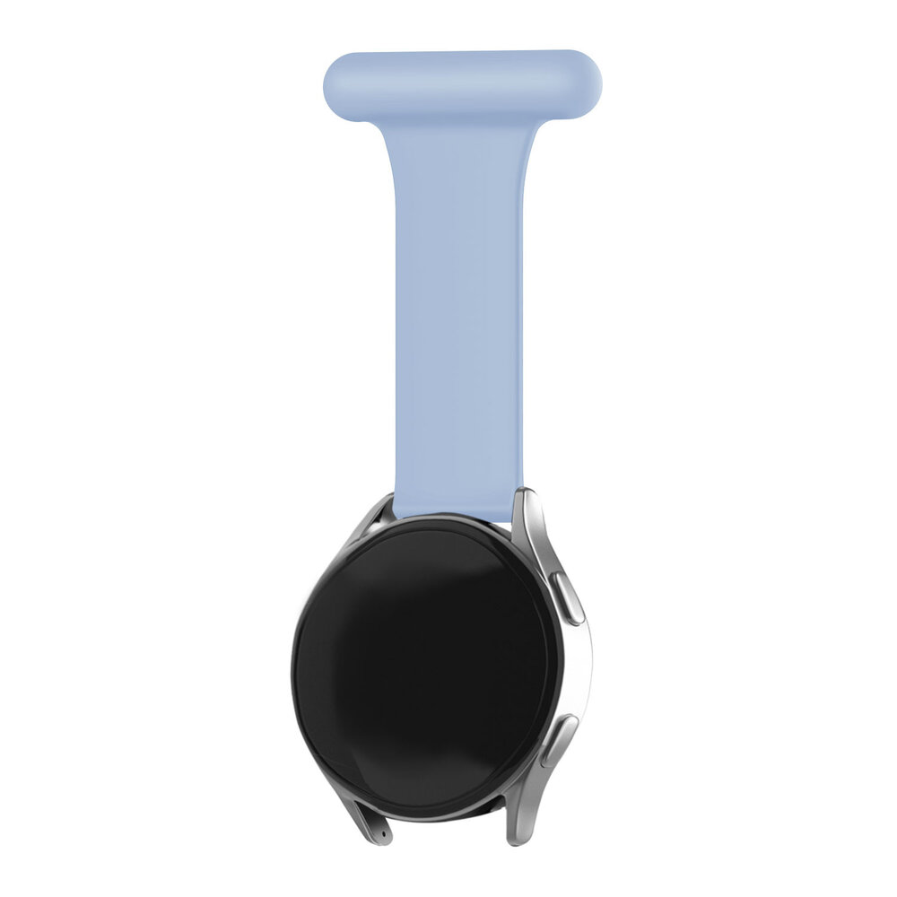 Strap-it® Strap-it Samsung Galaxy Watch 6 - 40mm Krankenschwester Anhänger (Hellblau)