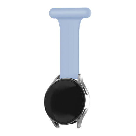 Strap-it® Strap-it Samsung Galaxy Watch 6 - 40mm Krankenschwester Anhänger (Hellblau)