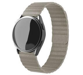 Strap-it® Samsung Galaxy Watch 6 - 44mm Leder Armband Loop (Khaki) Strap-it® Samsung Galaxy Watch 6 - 44mm Leder Armband Loop (Khaki)