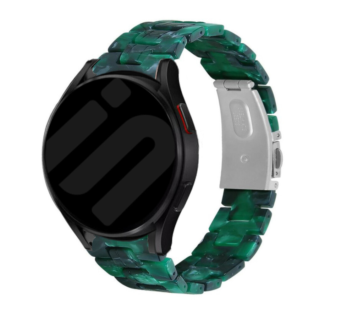 Strap-it® Strap-it Samsung Galaxy Watch 6 - 44mm Resin Armband (Grün)