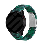 Strap-it® Samsung Galaxy Watch 6 - 44mm Resin Armband (Grün)