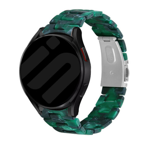 Strap-it® Strap-it Samsung Galaxy Watch 6 - 44mm Resin Armband (Grün)