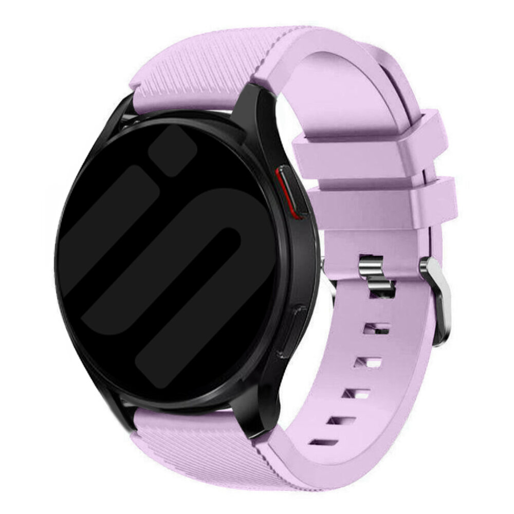 Strap-it® Strap-it Samsung Galaxy Watch 6 - 44mm Silikon Armband (Lila)