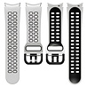 Strap-it® Strap-it Samsung Galaxy Watch 6 - 44mm Squared Sport Armband (Weiß/Schwarz) Strap-it® Strap-it Samsung Galaxy Watch 6 - 44mm Squared Sport Armband (Weiß/Schwarz)