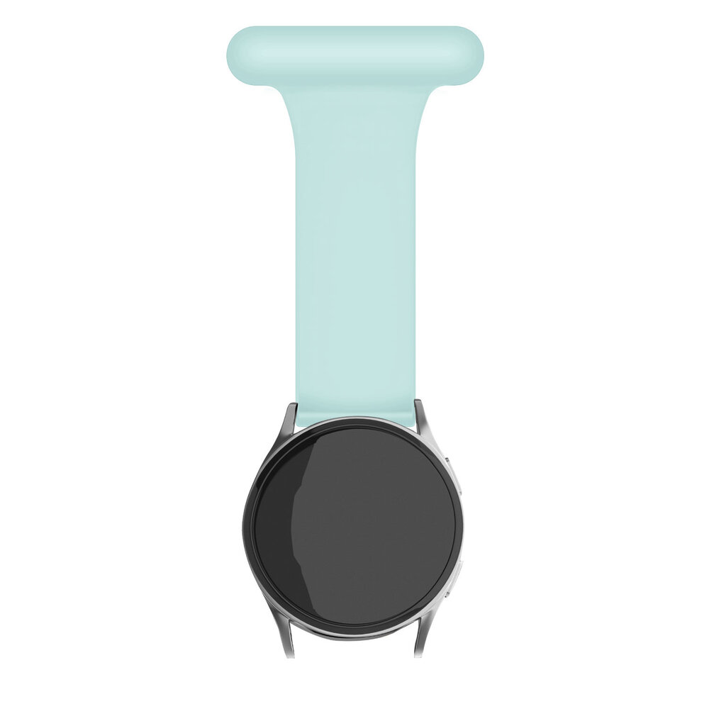 Strap-it® Strap-it Samsung Galaxy Watch 6 - 44mm Krankenschwester Anhänger (Grün-blau)