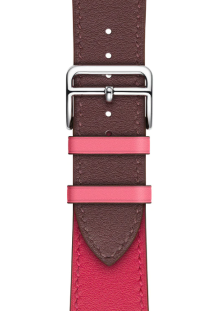 Strap-it® Strap-it Samsung Galaxy Watch 6 Classic 43mm Leder Armband (Pink/Rotbraun) Strap-it® Strap-it Samsung Galaxy Watch 6 Classic 43mm Leder Armband (Pink/Rotbraun)