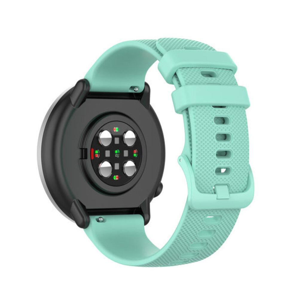 Strap-it® Strap-it Samsung Galaxy Watch 6 Classic 43mm Premium Silikon Armband (Aqua)