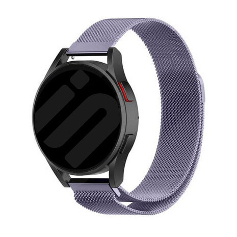Strap-it® Strap-it Samsung Galaxy Watch 6 Classic 43mm Milanese Armband (HellLila)