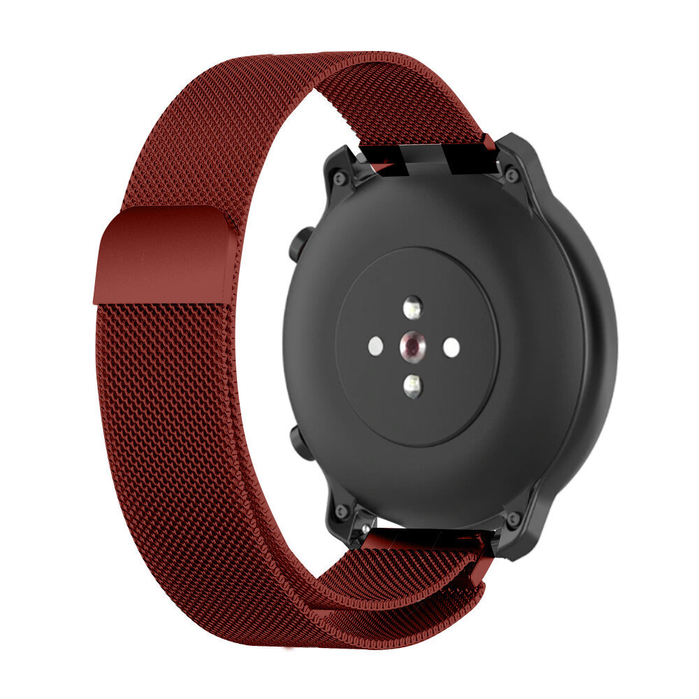 Strap-it® Strap-it Samsung Galaxy Watch 6 Classic 43mm Milanese Armband (Rot)