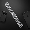 Strap-it® Strap-it Samsung Galaxy Watch 6 Classic 43mm Stahlarmband Schiebverschluss (Silber/Schwarz) Strap-it® Strap-it Samsung Galaxy Watch 6 Classic 43mm Stahlarmband Schiebverschluss (Silber/Schwarz)